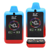 ELF CannDual PRO Dual 510 Thread Battery Concealer carton, showcasing multiple batteries with a dual-cartridge system for efficient vaping, ideal for retail display.