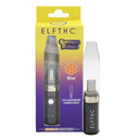 Gnome Dome Mini Vape Rig For Dabs package and sleek vaporizer battery with a clear dome mouthpiece, designed for wax concentrates and 510 cartridges.