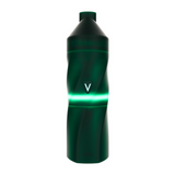 AERIS Colorway Portable E-Rig Kit features a green/black swirl body with a glowing LED ring, designed for dabbing convenience and portability.