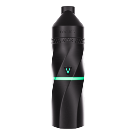 AERIS Intelli-Core MAX Ring Adapter, a black bottle-shaped device with a green stripe, designed for enhanced compatibility and performance with AERIS devices.