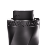 AERIS Intelli-Core MAX Ring Adapter, a sleek black magnetic adapter for enhancing AERIS device performance with Intelli-Core® MAX compatibility, ensuring improved vapor and flavor.