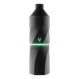 AERIS Portable E-Rig Kit: A black, cylindrical Focus V vaporizer featuring a V button and green LED, designed for convenient, robust dabbing on-the-go.