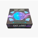 Retail box for Diamond Ashtray Gradient - Blue & Purple, featuring elegant packaging with brand name, stylized gem graphic, and Limited Edition label.