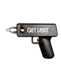 GET LOST Vaporizer Gun Dual Cartridge gun on a white background