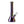 10 Glass Beaker Bong - Color Collection, featuring a sleek, shiny purple design with a sturdy glass tube, ideal for enhanced smoking experiences.