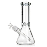 10 Glass Beaker Bong - Heavy Duty Collection features a durable beaker-style base, removable downstem, and bowl, designed for optimal smoking performance and stability.