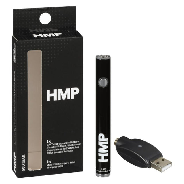 HMP Twist 510 Thread Battery - Free Shipping Over $49! - Smoke & Vape HMP Twist 510 Thread Battery - Free Shipping Over $49! - Smoke & Vape