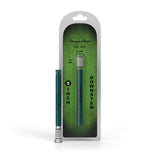 Color Pop Downstem 5 - Teal in package, showcasing its sleek borosilicate glass design, perfect for enhancing rig filtration and style.