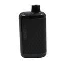 Interactive Concealer 510 Battery - Multicolor: Compact black vaporizer with built-in mouthpiece, buttonless draw-activation, fits 510 cartridges, featuring an interactive display for easy vaping control.