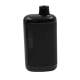 Interactive Concealer 510 Battery - Multicolor: Compact black vaporizer with built-in mouthpiece, buttonless draw-activation, fits 510 cartridges, featuring an interactive display for easy vaping control.