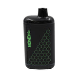 HoneyStick Interactive Concealer 510 Battery in glossy black with a honeycomb pattern, featuring a top mouthpiece, designed for 510 cartridges.