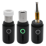 HoneyStick Lil Ripper E-Rig, a black and silver portable vaporizer with visible glass mouthpiece, designed for wax and dry herb use.