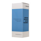 12 Ball Bong - Clear: Tall retail box containing a handmade borosilicate glass water pipe with a 14mm connection, emphasizing durability and smooth functionality.