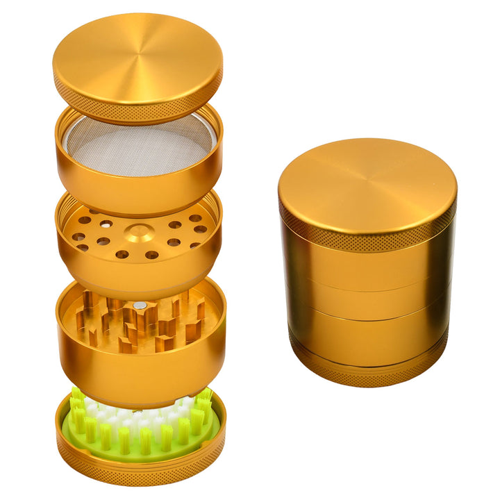 Kief Sweeper Brush & Grinder