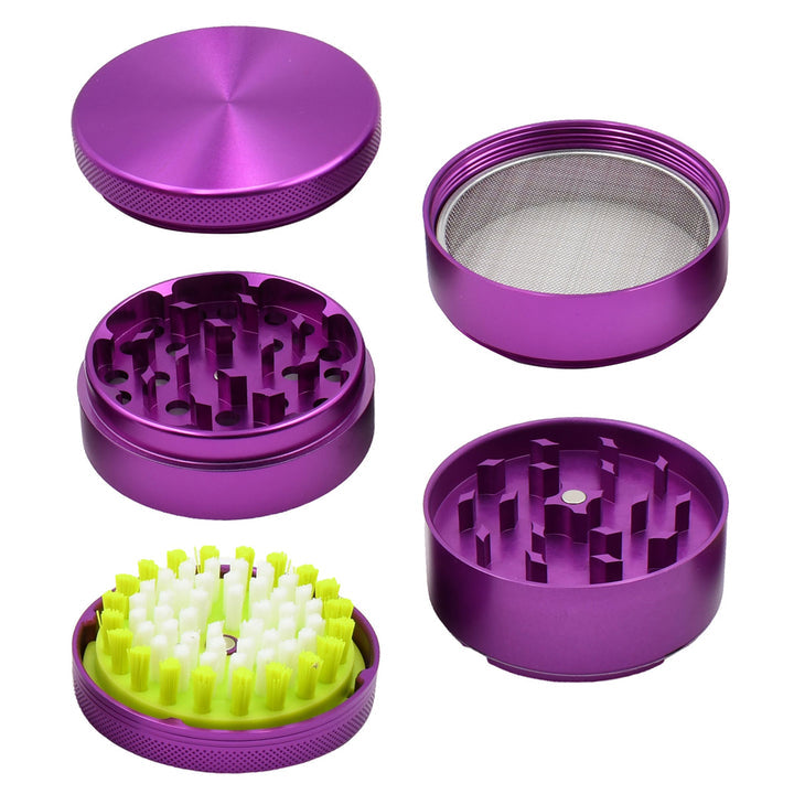Kief Sweeper Brush & Grinder