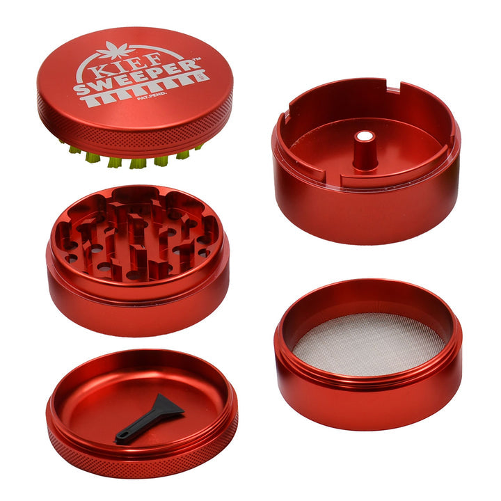 Kief Sweeper Brush & Grinder