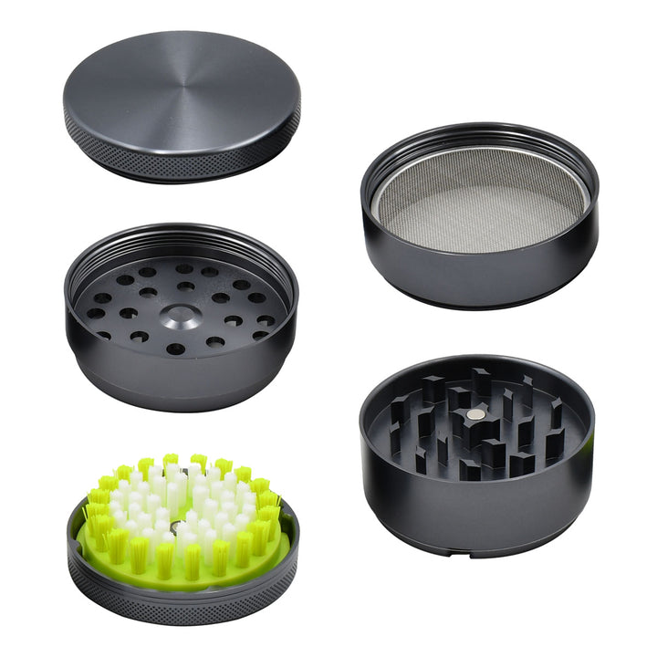 Kief Sweeper Brush & Grinder