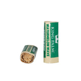 Flavoured Filter Tips Display Box, 2 pack (Carton of 50), featuring King Palm's Watermelon Wave flavor, with green and white label visible.