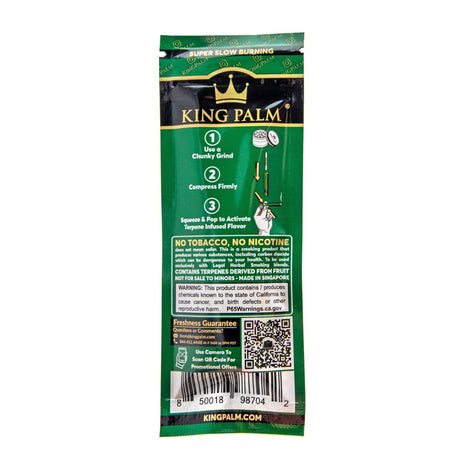 Mini Pre Rolled Cones - 2 pack - 20 units - Watermelon Wave Flavoured, featuring a labeled packet with a QR code and barcode, for a fruity smoking experience.