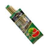 Mini Pre Rolled Cones - 2 pack - 20 units - Watermelon Wave Flavoured package with visible watermelon imagery, highlighting its terpene-infused, fruity rolling papers for a refreshing smoking experience.
