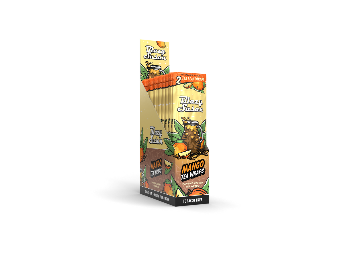 Mango Black Tea Leaf Wraps - 2 Pack