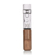 Ridge Chillum - Alpine Collection: A clear glass mouthpiece with airflow baffles, mounted on a black walnut handle, showcasing compact elegance and premium craftsmanship.