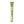 Color Downstem - 14MM - 5: Green-tinted glass tube with diffusion slits, designed for airtight fit in 14mm female joints, enhancing smoke diffusion in water pipes.