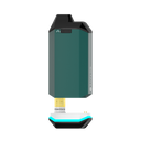 FLYTBOX 510 Battery: Exploded view showing OCTAVE housing, CleanCore cartridge, and docking base, illustrating the modular design of this discreet vaping device.