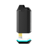 FLYTBOX 510 Battery render shows a sleek, modular vape device with an OCTAVE-branded top, CleanCore filter, and LED-lit docking base.