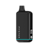 SlickBox V2 510 Battery: A glossy black, pocket-sized vape with OLED screen, built-in mouthpiece, teal accent, and MYSTER branding vertically.