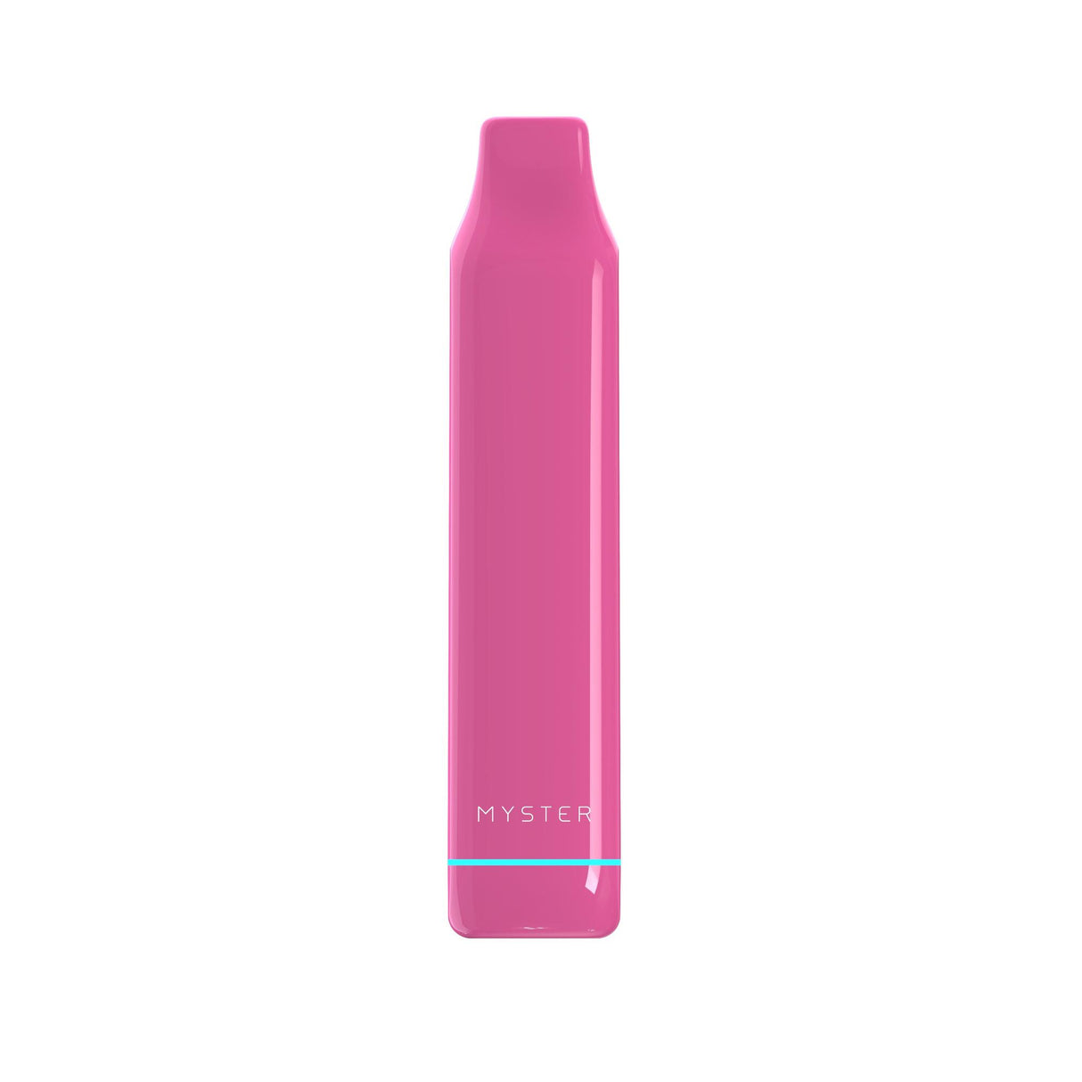 SlickStick Slim 510 Battery in pink, a sleek disposable vape with MYSTER branding, designed for discreet, powerful vaping with universal cartridge compatibility.