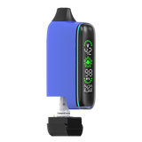 SPACEBOX 510 Battery: Compact pen-style vaporizer with OLED screen, visible CleanCore coil, and black mouthpiece, designed for precision vaping and on-the-go convenience.