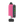 Spacebox 510 Battery in pink, featuring OLED display with voltage, battery life, puff count, and detachable CleanCore pod for tailored vaping experience.