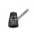 Deco Bubbler, a ribbed, fluted glass water pipe with a straight mouthpiece and top bowl, merges vintage Art Deco style with modern functionality.