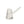 The Deco Bubbler, a sleek glass vessel with ribbed texture and conical design, features a narrow spout and detachable components for easy cleaning.