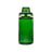 Deco Gravity Bong: A tall, ribbed, translucent green container with a lid, resembling a vintage cocktail shaker, crafted from premium borosilicate glass for smooth, gravity-powered hits.