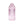 Translucent pink, ribbed glass Deco Gravity Bong, showcasing Art Deco elegance with a matching lid, crafted from premium borosilicate glass for smooth, gravity-powered performance.