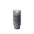 Stacked Flower Pot Ashtray Set in frosted glass, featuring a semicircular notch for nesting. Combines minimalist design with functional grooves for accessories.