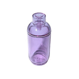 Vesper Gravity Bong, translucent purple with a screw-on cap, features a cylindrical borosilicate glass design for smooth, effortless gravity-powered pulls.