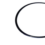 Black silicone gasket for Vesper Gravity Bong on a white background, highlighting the essential component for ensuring airtight, smooth operation of the bong's glass structure.