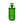 Vesper Gravity Bong, a tall, translucent green container with a green screw-on lid and funnel insert, showcasing sleek design and sturdy construction for smooth, effortless pulls.