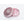 Pink metal 2pcs grinder with white logo, featuring a compact design and precision-engineered teeth for a medium-to-fine grind, crafted from aircraft-grade aluminum.