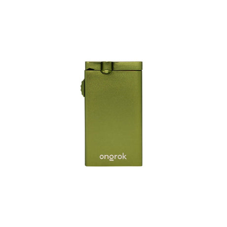 Aluminum Dugout & One Hitter featuring a compact, sleek design with a button and clip, ideal for portable and secure smoking sessions.