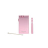 Aluminum Dugout & One Hitter with a metal pipe and magnetic poker, designed for portable, convenient smoking sessions with airtight storage.