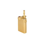 Aluminum Dugout & One Hitter featuring a cylindrical design with a nozzle, ideal for portable, secure herb storage and smoking convenience.