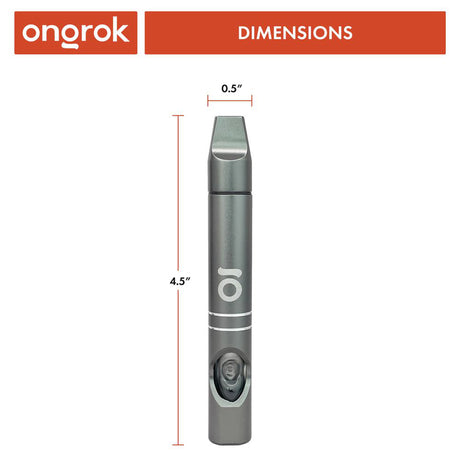 Aluminum Hash Pipe close-up, sleek and discreet design, showcasing durable construction with aircraft aluminum and borosilicate glass for a premium smoking experience.