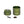 Mini 5 Piece Flower Petal Toothless Grinder with Storage - Black, featuring a cylindrical design, built-in airtight storage chamber, and easy-clean removable screen for consistent grinding.