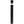 Aluminum Doob Tube with a black cylindrical body and white cap, designed for smell-proof herb storage, crafted from durable aircraft-grade aluminum.