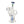 Swell Mini Recycler Dab Rig, a small glass bong with a blue and white handle, designed for enhancing concentrate flavors with a recycler system.