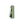 PAX FLOW herbal vaporizer in olive, upright with open magnetic mouthpiece, showcasing the cannabis chamber, highlighting advanced draw strength and hybrid heating system.